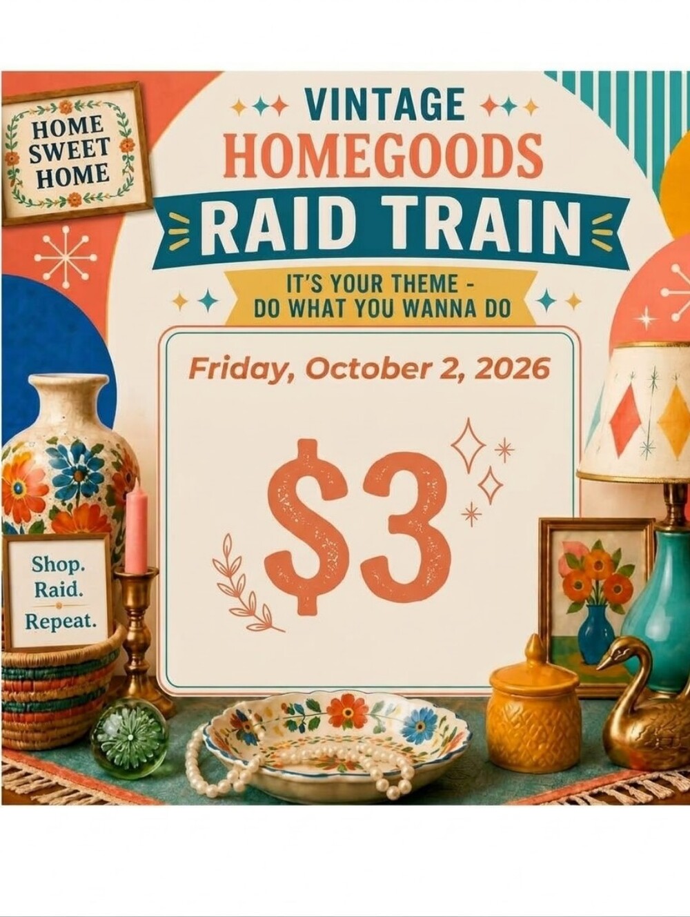 October 2 $3